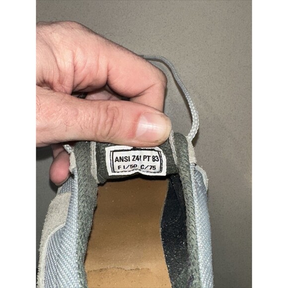 Womens Vibram Red Wing SIZE 5.5 B Steel Toe Hiking/Work Shoes Gray - Picture 11 of 13